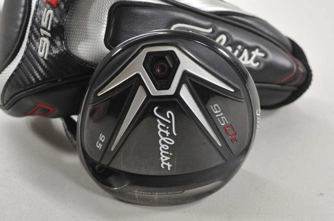 Titleist 915D2 9.5* Driver Stiff Flex Right RIP Phenom 60g Aldila  # 221632