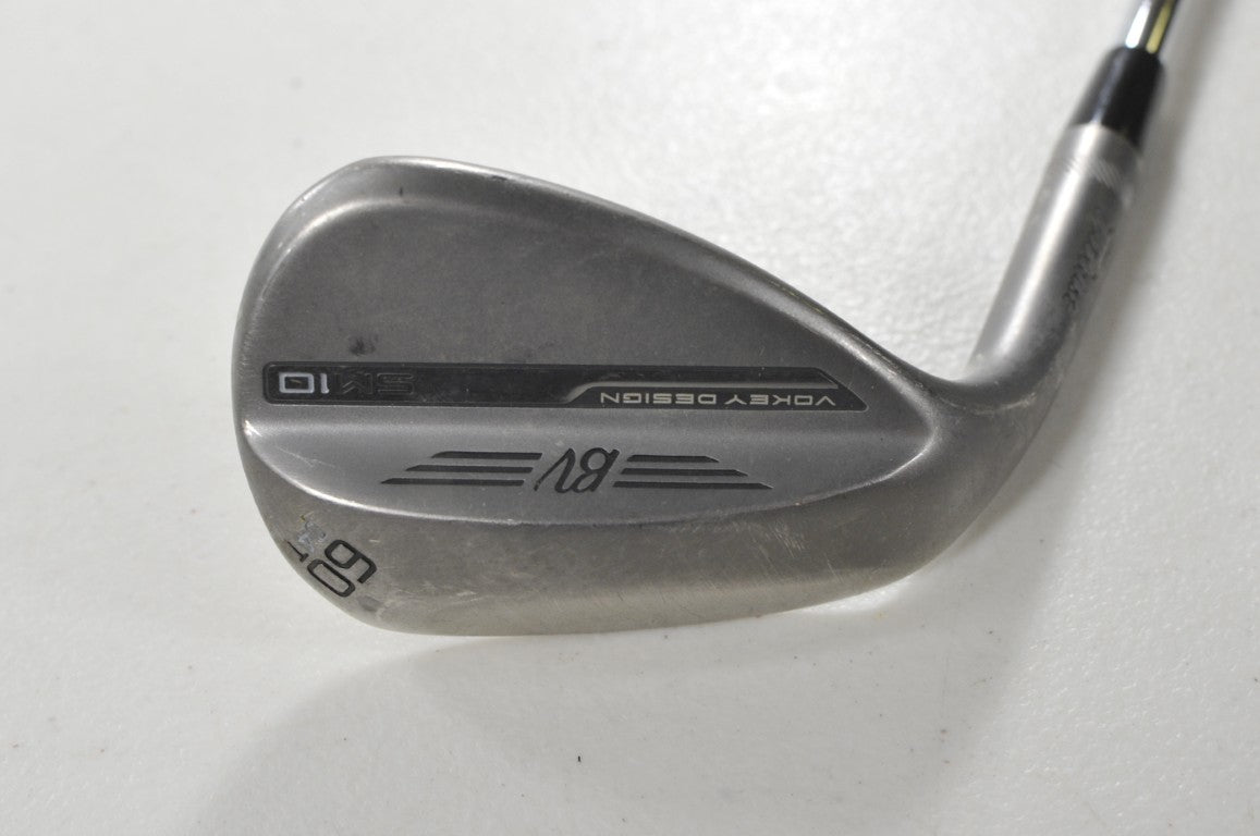 LEFT HAND Titleist Vokey SM10 Nickel 60*-04T Wedge BV Wedge Flex Steel # 218642