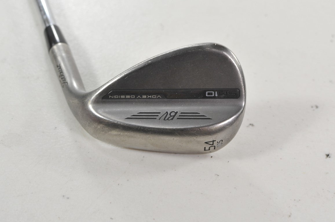 Titleist Vokey SM10 Nickel 54*-10S Wedge Right BV Wedge Flex Steel # 220214