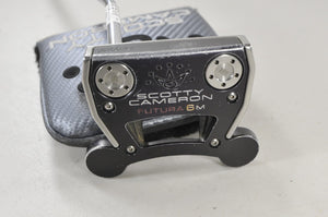 LEFT HANDED Titleist 2017 Scotty Cameron Futura 6M 34" Putter Steel #225949