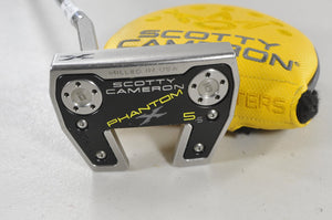 LEFT HANDED Titleist 2021 Scotty Cameron Phantom X 5.5 35" Putter Steel #225940