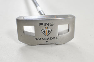 LEFT HANDED Ping i-Series 1/2 Craz-E Long 47" Putter Black Dot Steel #225948