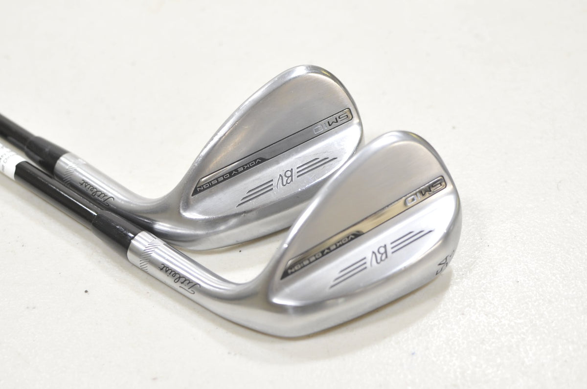 Titleist Vokey SM10 Tour Chrome 54*, 58* Wedge Set Regular Flex Graphite #227773