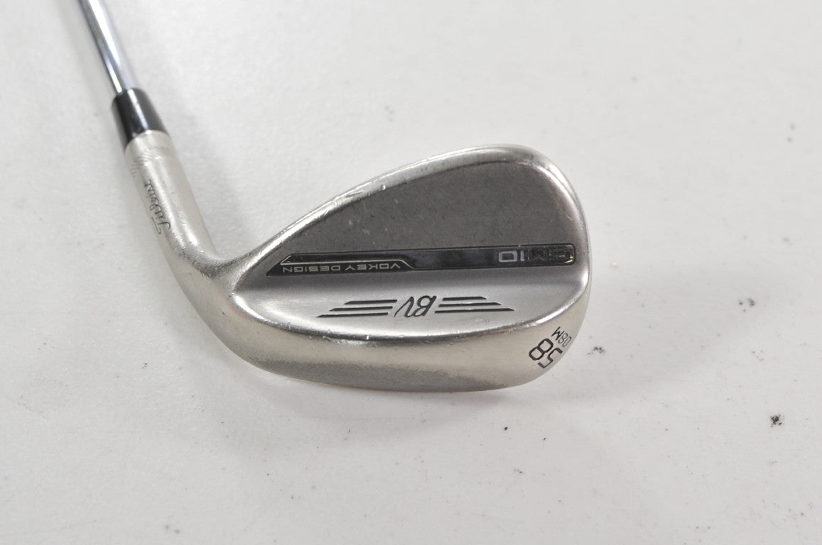 Titleist Vokey SM10 Nickel 58*-08M Wedge Right DG S400 Stiff Flex Steel #219943
