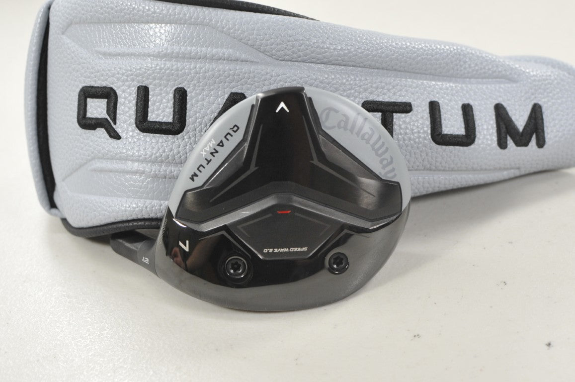 Callaway Quantum Max 7-21* Fairway Wood HEAD ONLY Right with Cover #222808