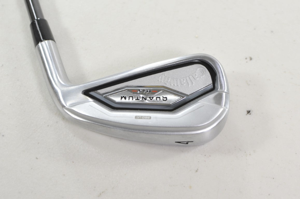 Callaway Quantum Max Single 4 Iron Stiff Flex Recoil Dart F4 Graphite #220033