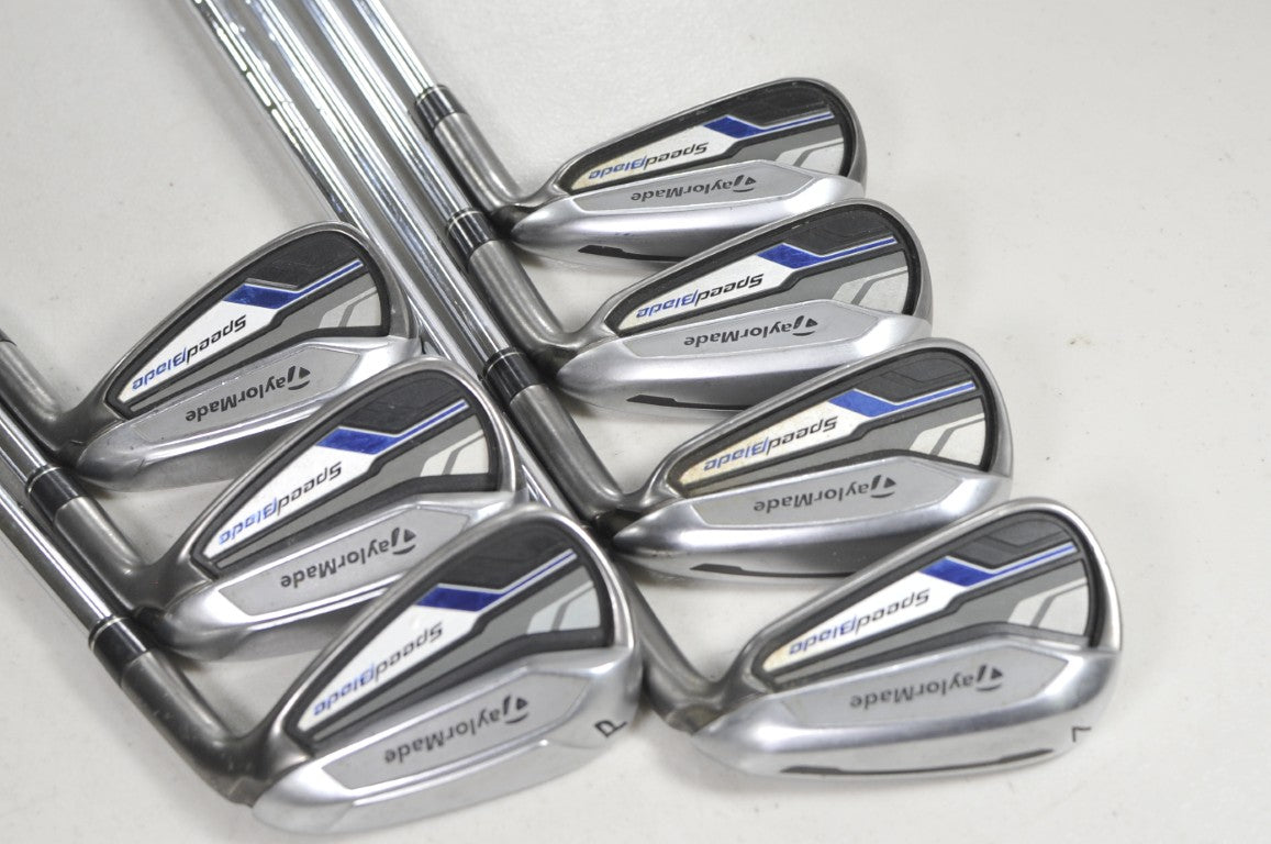 TaylorMade SpeedBlade 4-PW Iron Set Stiff Flex Right 85g Steel # 221298
