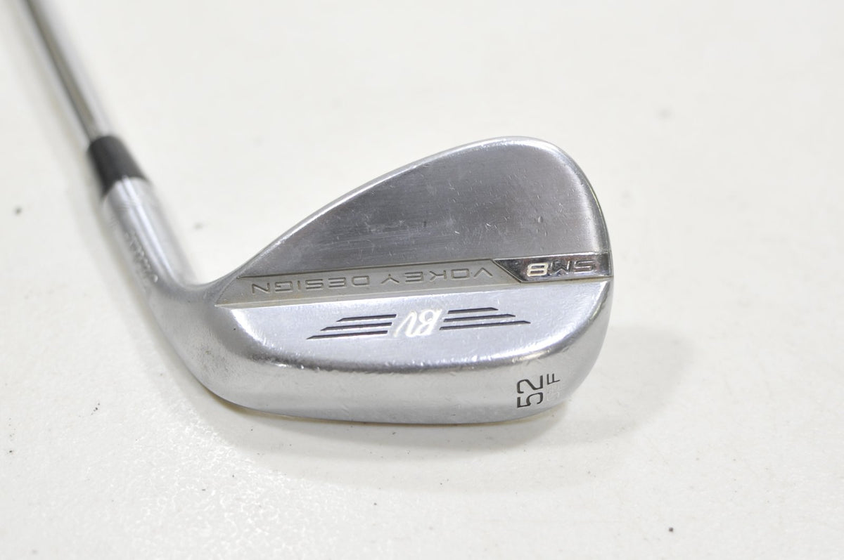 Titleist Vokey SM8 Brushed Steel 52*-08F Wedge Right Steel #227874