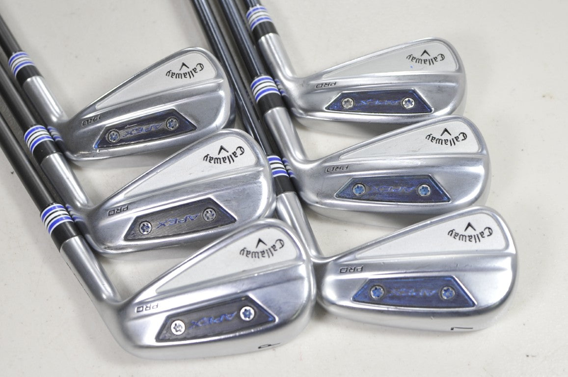 Callaway Apex Pro 24 5-PW Iron Set Regular Flex Recoil ES F3 Graphite # 221602