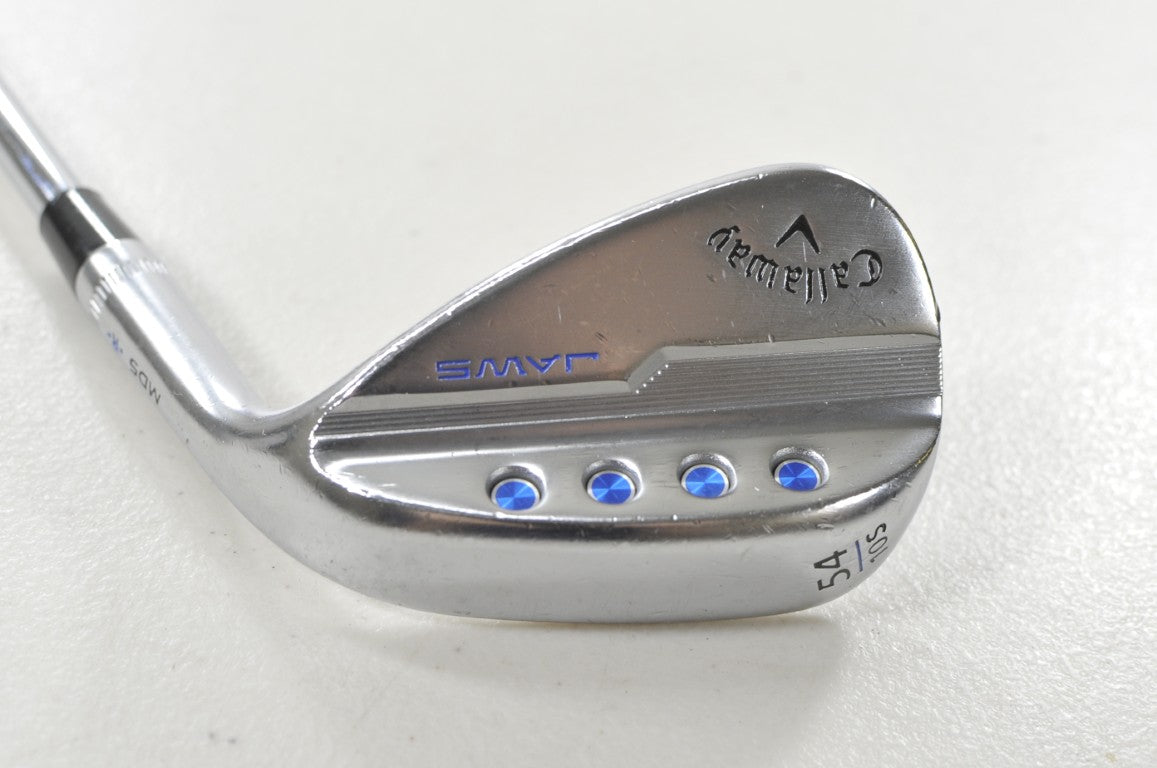Callaway Jaws MD5 Platinum Chrome 54*-10S Wedge KBS Tour-V Stiff Steel #218637