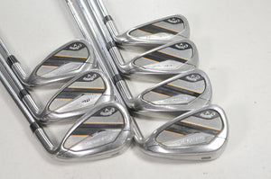 Callaway Mavrik 5-PW,AW Iron Set Stiff Flex Right Elevate 95g VSS Steel # 221280