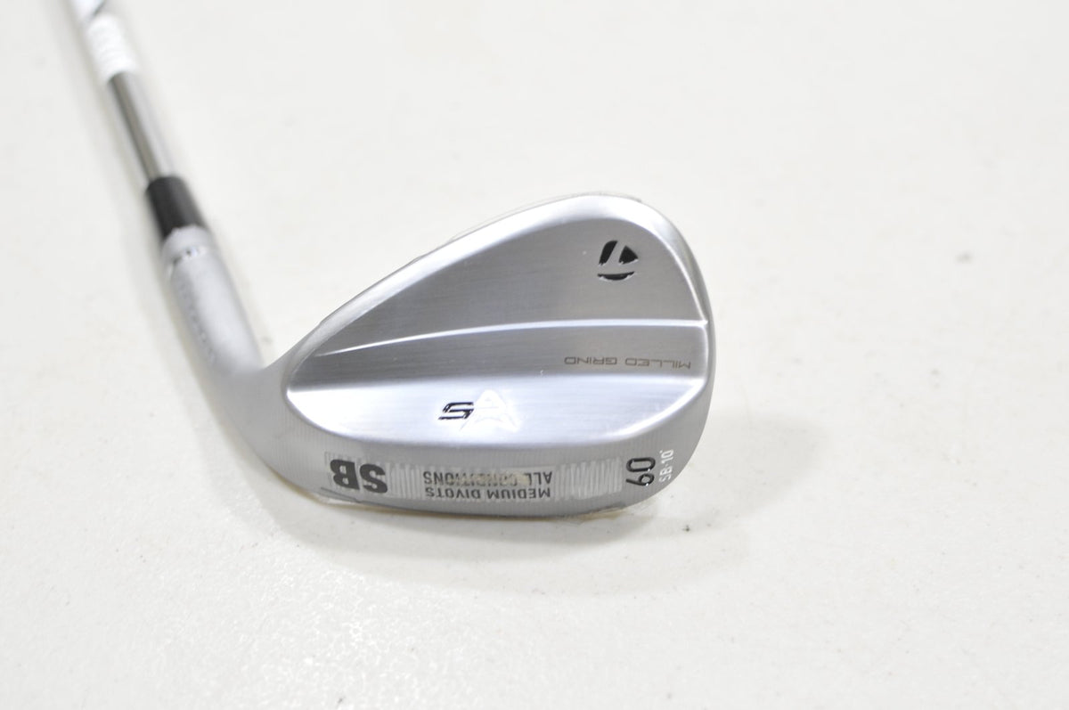 TaylorMade Milled Grind 5 Chrome 60*-10 Wedge DG 115g Wedge Flex Steel #228047