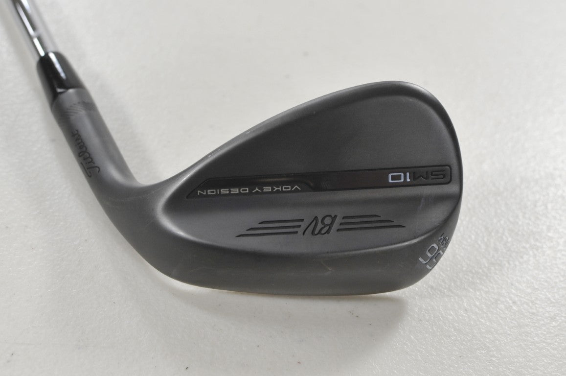 Titleist Vokey SM10 Jet Black 56*-08M Wedge Right BV Wedge Flex Steel #218187