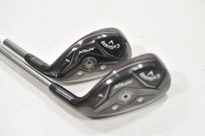 Callaway Apex 19 4-23° and 5-26° Hybrid Set Stiff RH Catalyst 6.0 70g #230502