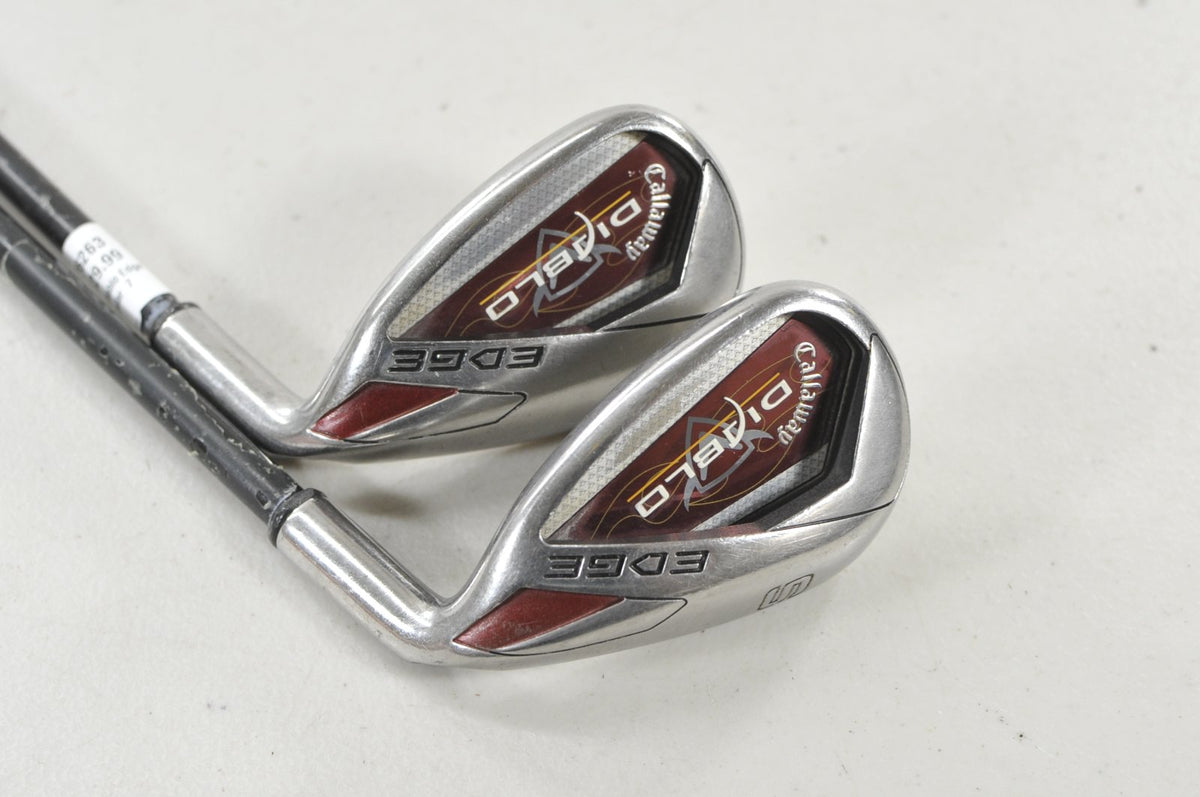 Callaway Diablo Edge Sand and Lob Wedge Set RH Regular Flex 75g Graphite #226263
