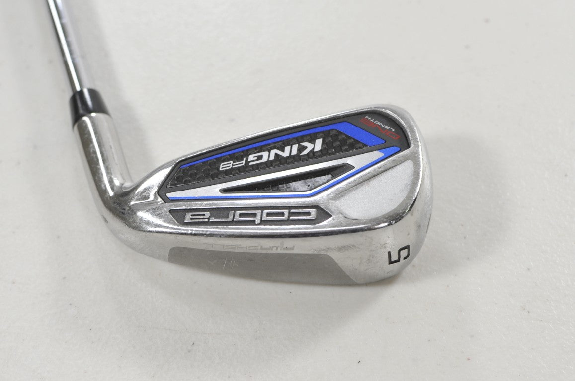 Cobra King F8 One Length Single 5 Iron Flighted Stiff Flex Steel #218424