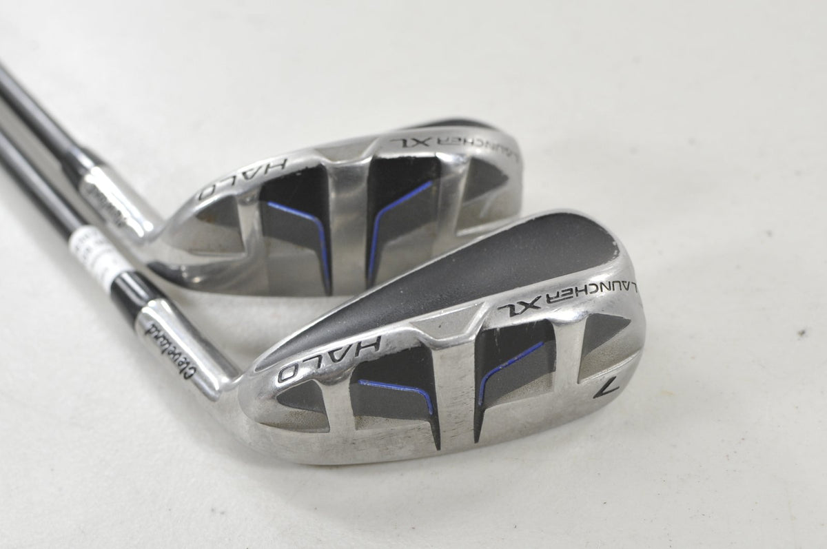 Cleveland Launcher XL Halo Single 6 and 7 Irons Senior Flex RH Graphite #226367