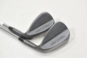 Titleist Vokey SM9 Jet Black 52°, 56° Wedge Set Right Steel #230558