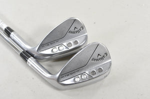 Callaway Jaws Raw Chrome 50*, 54* Wedge Set Right DG S400 Stiff Steel #226221