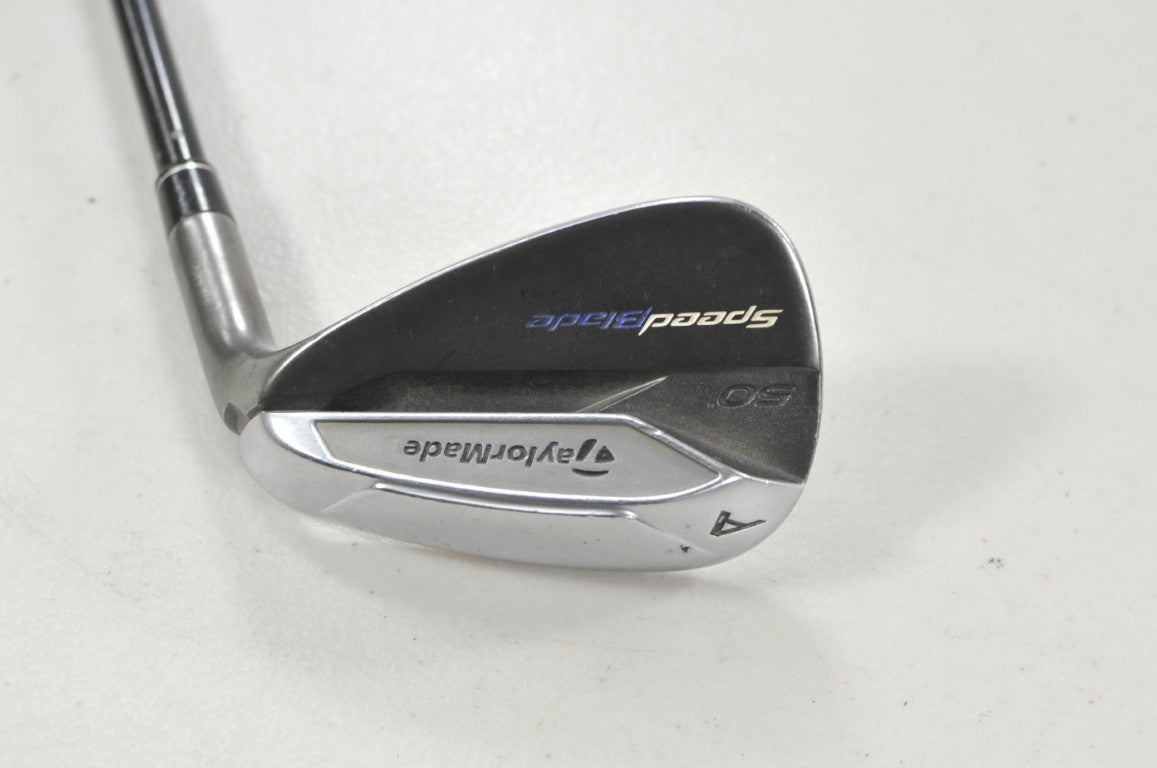 TaylorMade SpeedBlade AW 50* Wedge Regular Flex RH VeloxT 65g Graphite # 222677