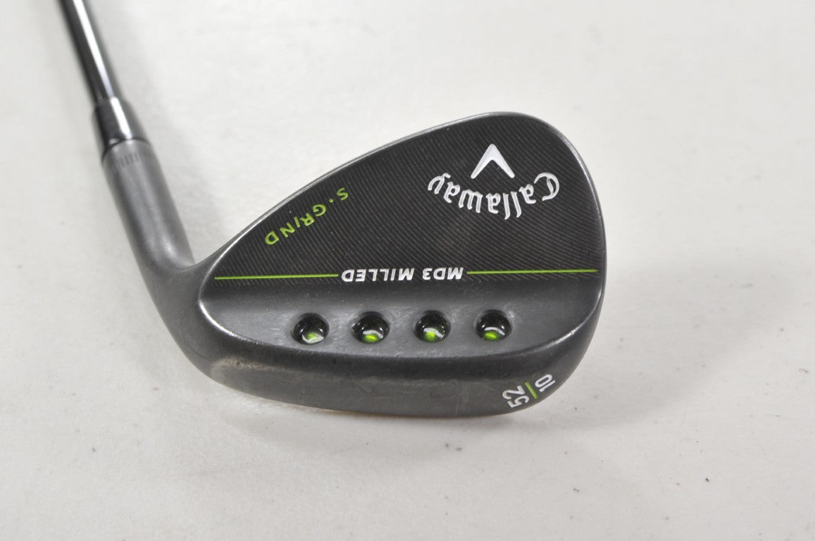 Callaway MD3 Milled Matte Black 52*-10 Wedge DG S400 Stiff Flex Steel #219317