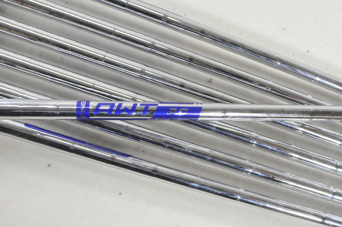 Ping AWT 2.0 Regular Flex 7pc Iron Shaft Set .370 Steel 37.25