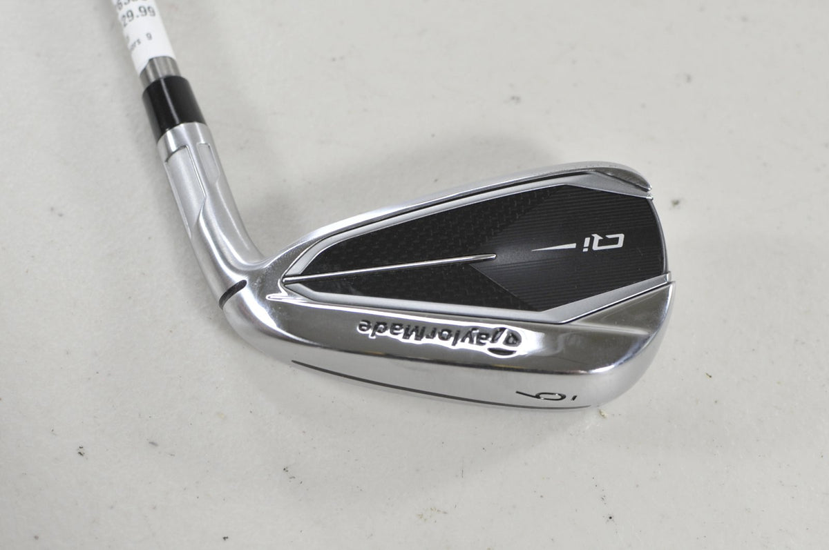 TaylorMade Qi Single 6 Iron Right SteelFiber 70g Senior Flex #226309