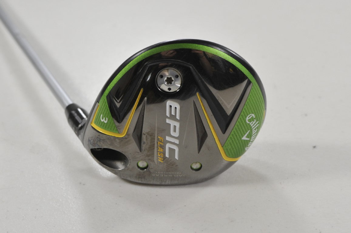Callaway Epic Flash 3-15* Fairway Wood Regular Flex RH EvenFlow Graphite #223321