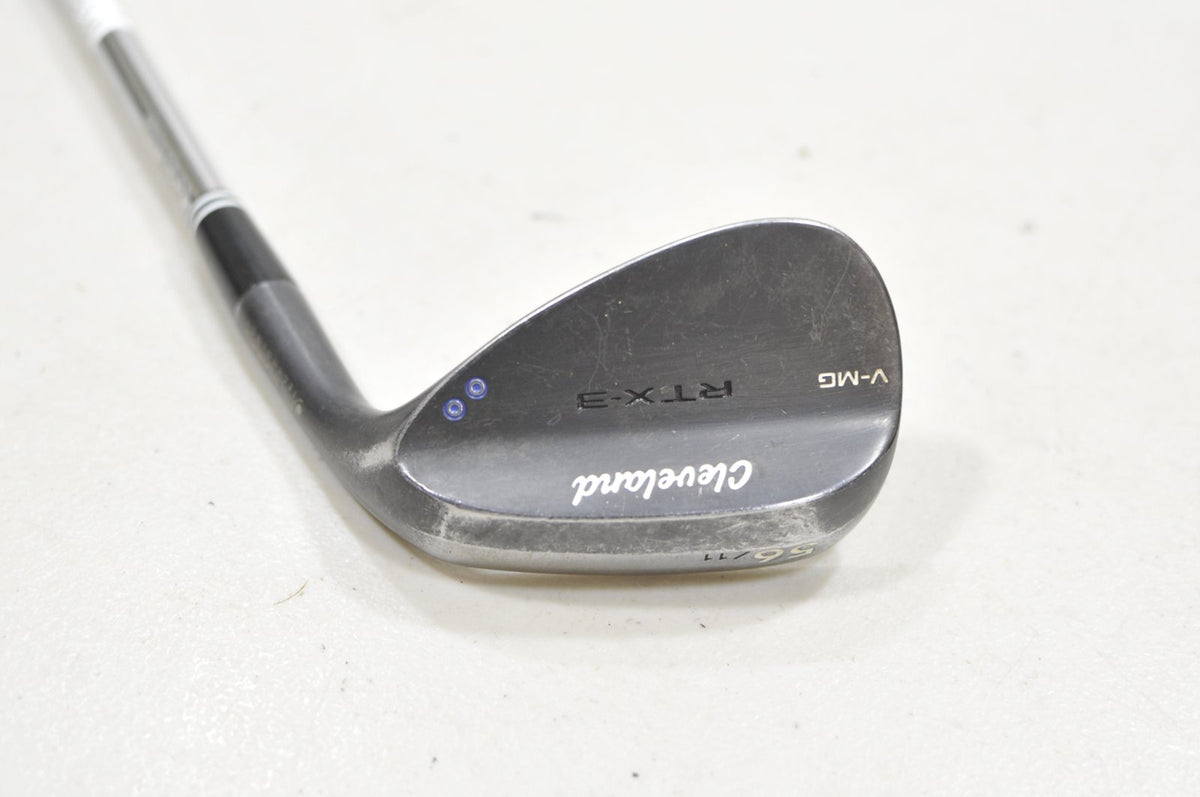 Cleveland RTX-3 Black Satin 56*-11 Wedge Right DG Wedge Flex Steel #228129