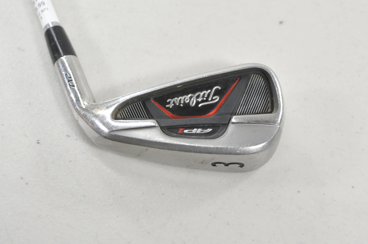 Titleist 712 AP1 Single 3 Iron Stiff Flex RH Project X Rifle 6.0 Steel #226146