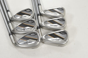 Callaway Mavrik 5-PW Iron Set Regular Flex RH Catalyst 5.5 65g Graphite #224983