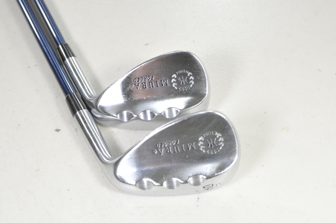 Miura Series 1957 K-Grind 56*, 60* Wedge Set Matrix Kujoh 75g Graphite #219351