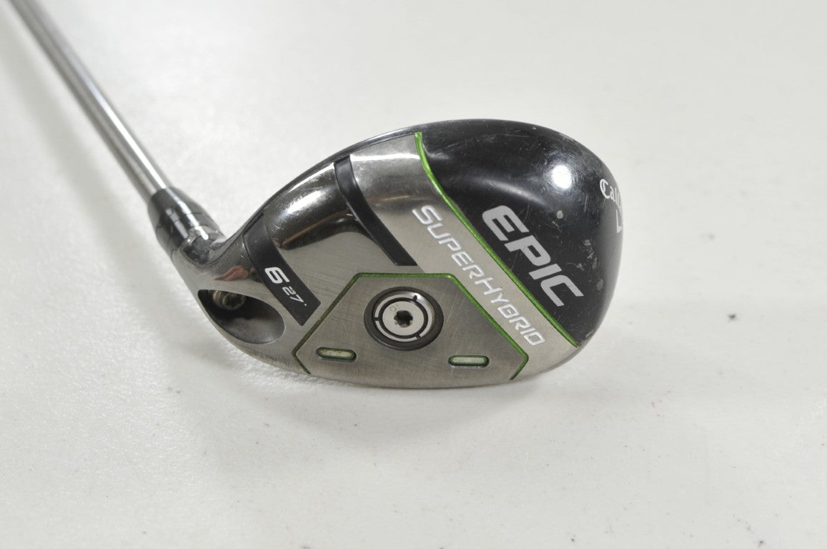 Callaway Epic Super 6-27* Hybrid Regular Flex Right SteelFiber F3 75g  #221743