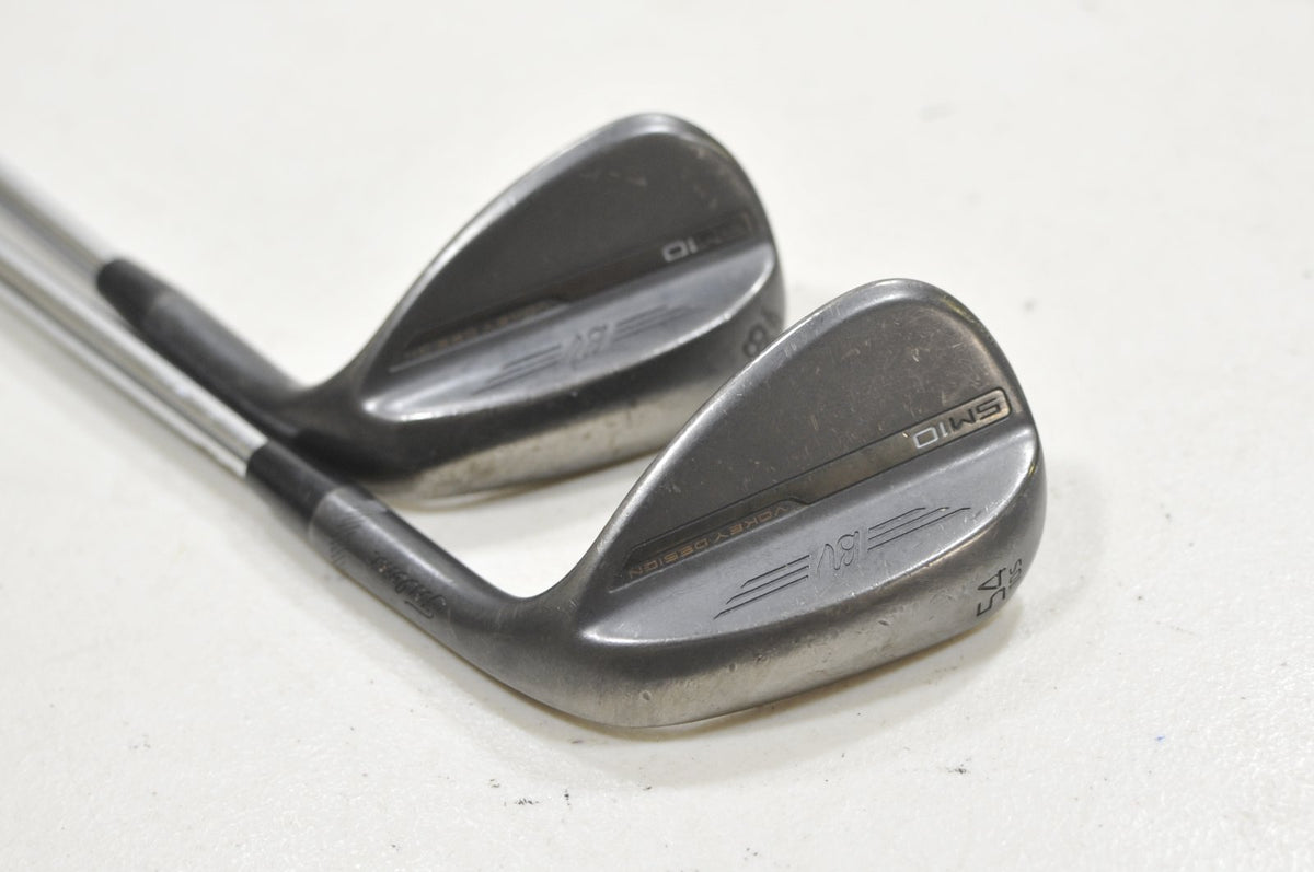 Titleist Vokey SM10 Jet Black 54*, 58* Wedge Set Right DG 105g Steel #228181