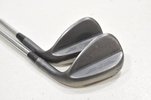 Titleist Vokey SM9 Jet Black 54*, 58* Wedge Set RH BV Wedge Flex Steel #228178