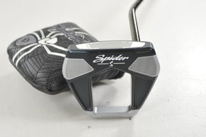 TaylorMade Spider S Navy Single Bend 35" Putter RH Steel with Cover # 220241