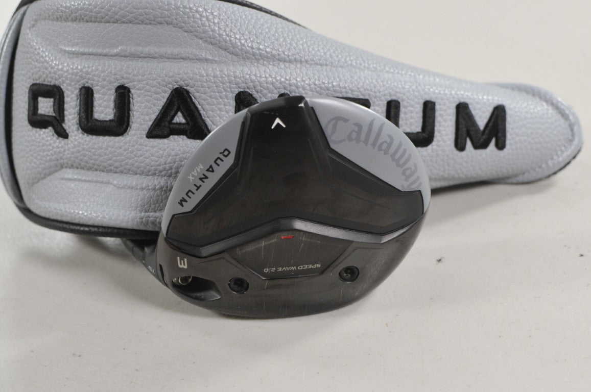 Callaway Quantum Max 3-15* Fairway Wood Stiff RH Denali 6.0 60g Graphite #221751