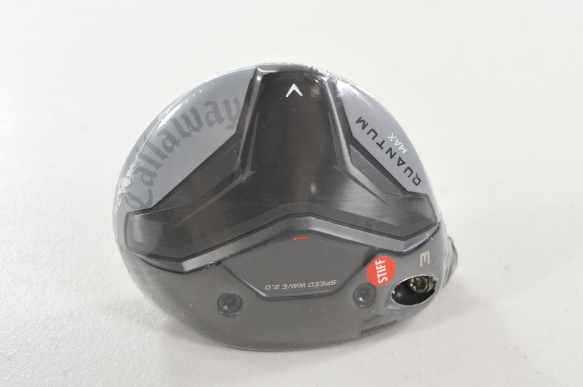 LEFT HANDED Callaway Quantum Max 3-15* Fairway Wood HEAD ONLY New #221698