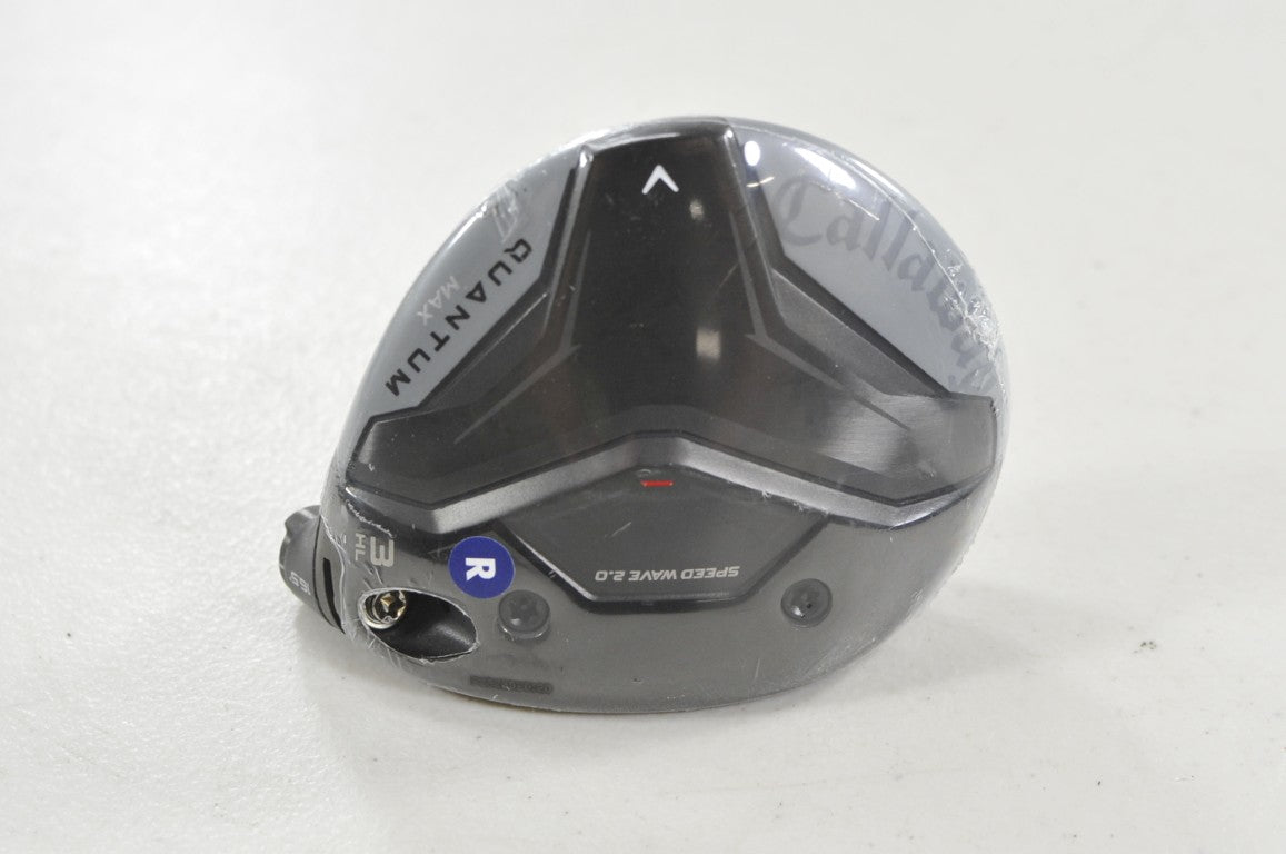 Callaway Quantum Max 3HL-16.5* Fairway Wood HEAD ONLY Right New  # 221702