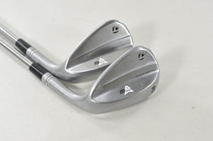 TaylorMade Milled Grind 5 Chrome 54*, 58* Wedge Set DG S400 Stiff Steel #224203