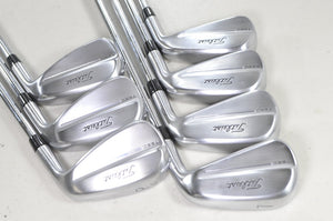 Titleist T250 2025 4-PW Iron Set Stiff Flex Right AMT Black Steel # 210338