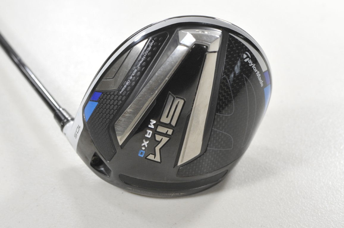 TaylorMade SIM Max D 10.5* Driver Regular Flex Right HZRDUS RDX Red 5.5 # 218556