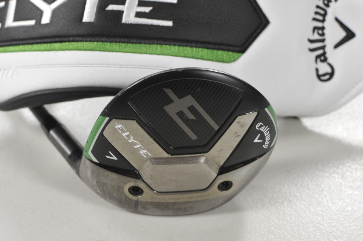 Callaway Elyte 7-21* Fairway Wood Senior R2 Flex Right Vanquish Graphite #216428