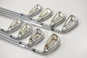 TaylorMade r7 4-PW, AW Iron Set Regular Flex Right T-Step 90 Steel #230568