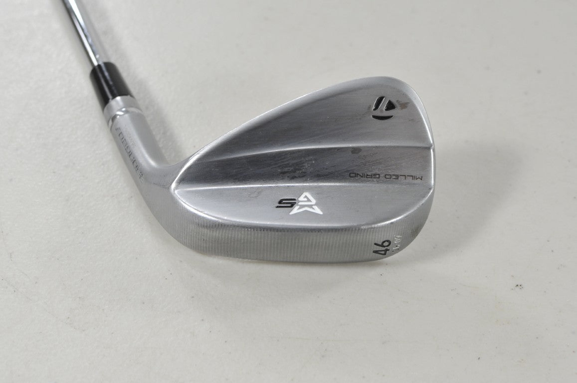 TaylorMade Milled Grind 5 Chrome 46*-09 Wedge X-Stiff RH Rifle 6.5 Steel #224200