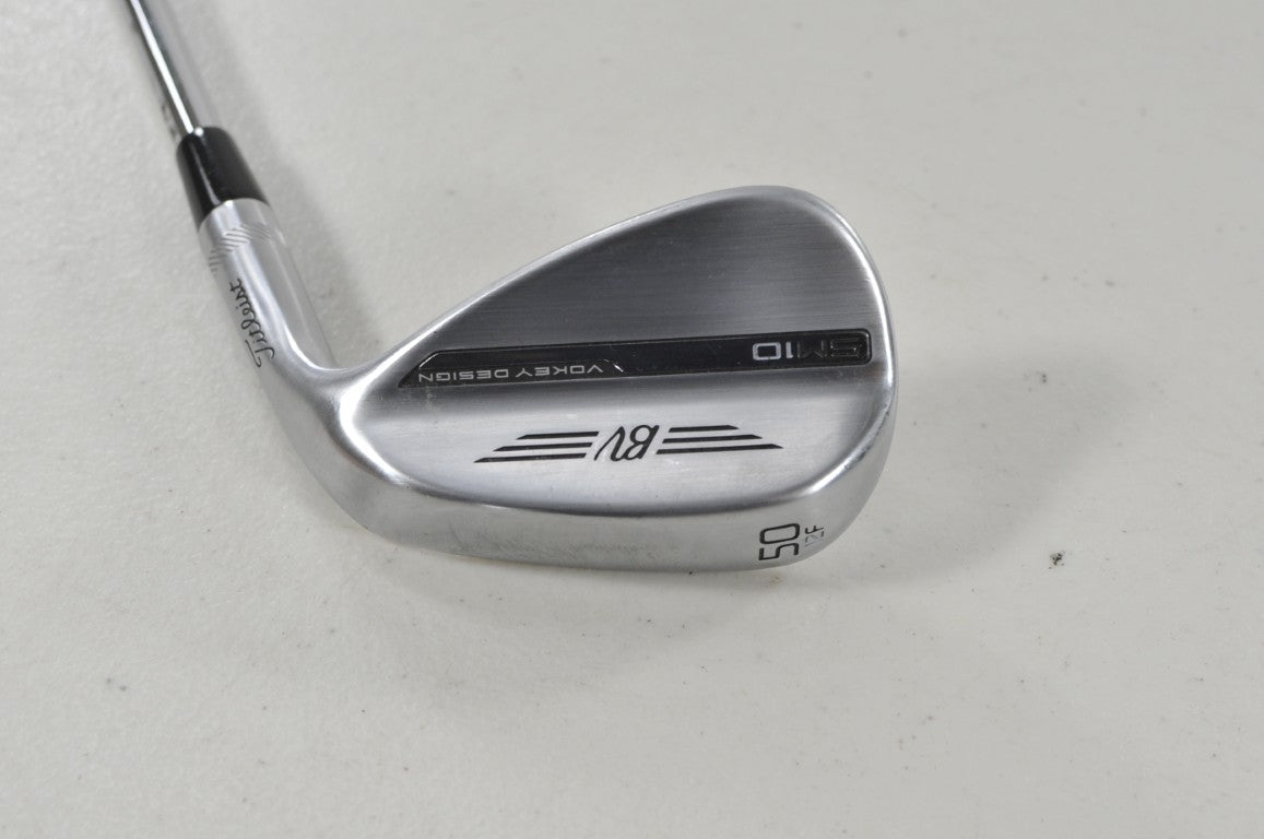 Titleist Vokey SM10 Tour Chrome 50*-12F Wedge X-Stiff RH Rifle 6.5 Steel #224187