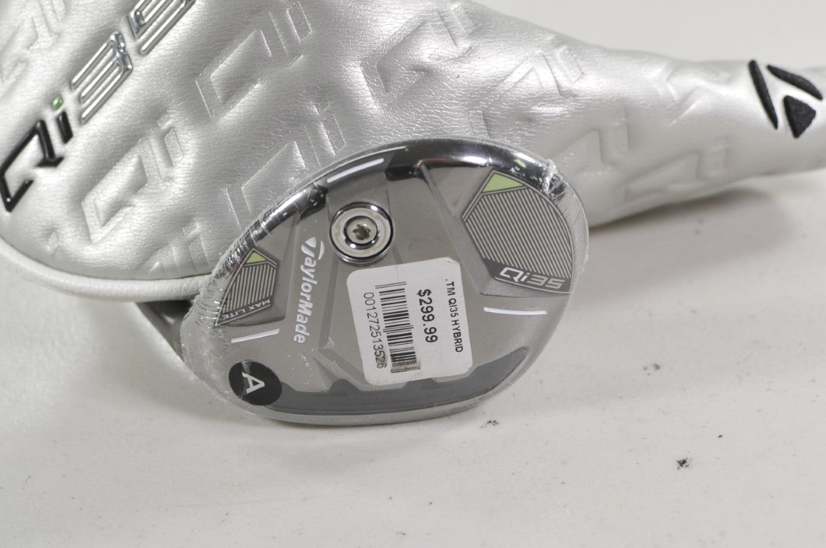TaylorMade Qi35 Max Lite Rescue 7-35* Hybrid Senior Flex R2 Graphite # 220289