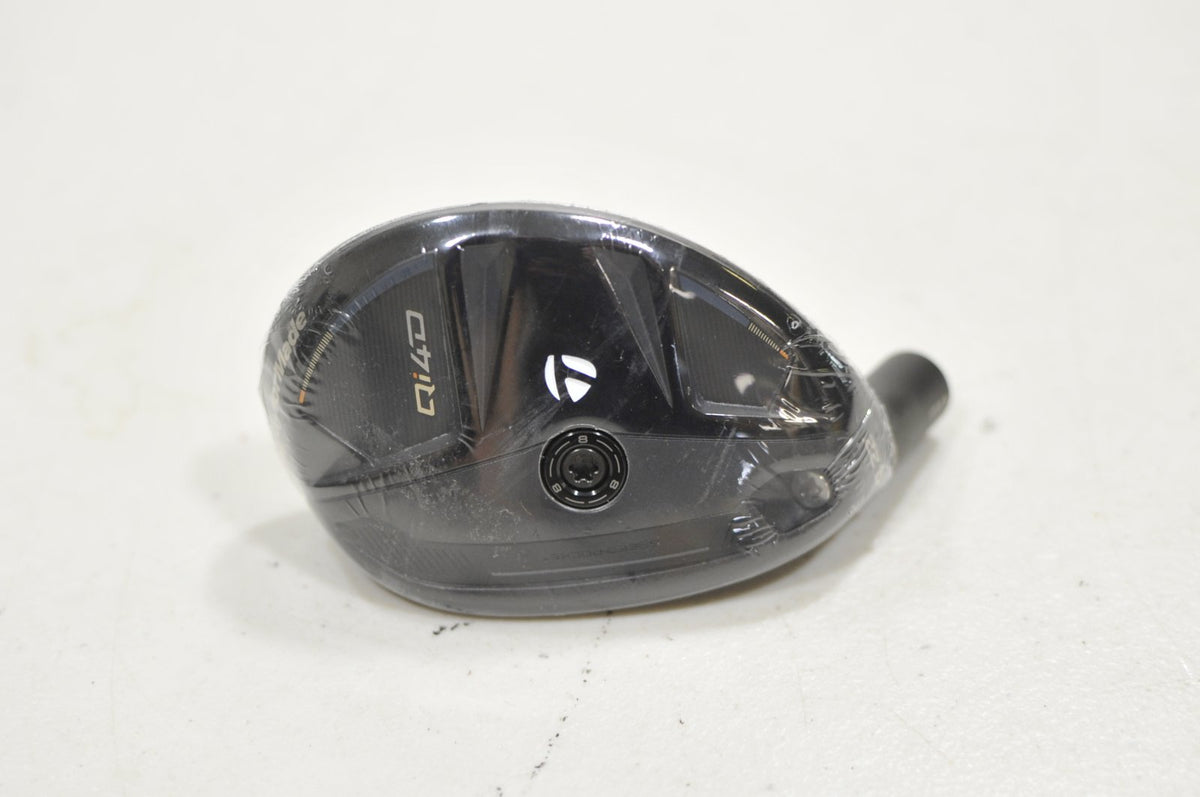 LEFT HANDED TaylorMade Qi4D Rescue 4-22* Hybrid HEAD ONLY New #227973