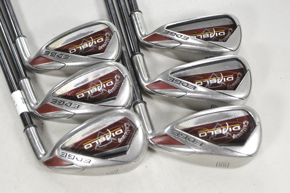 Callaway Diablo Edge 6-PW,AW Iron Set Regular Flex 75g RH Graphite +1