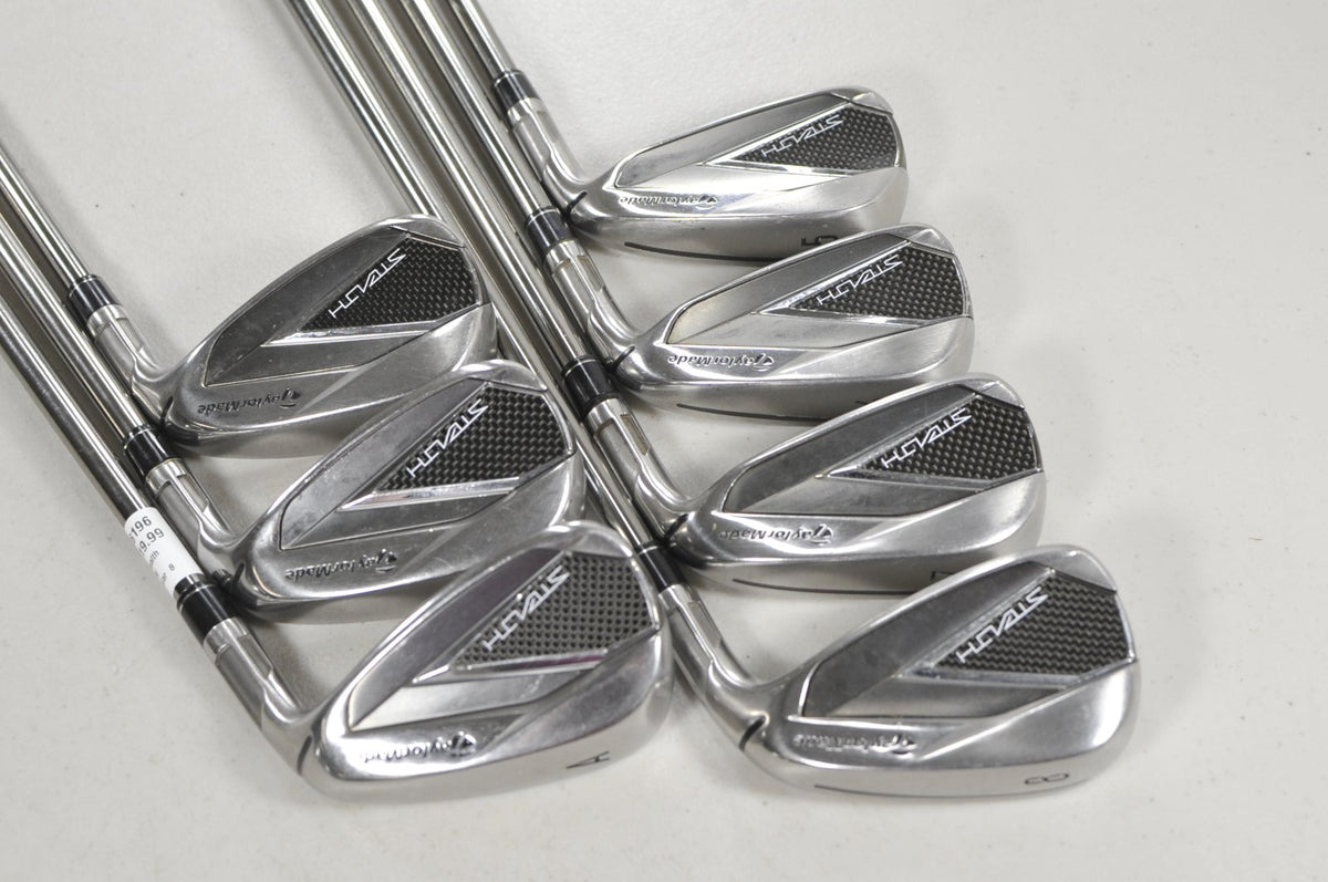 TaylorMade Stealth 5-PW,AW Iron Set Regular Recoil ESX 460 F3 Graphite #226196